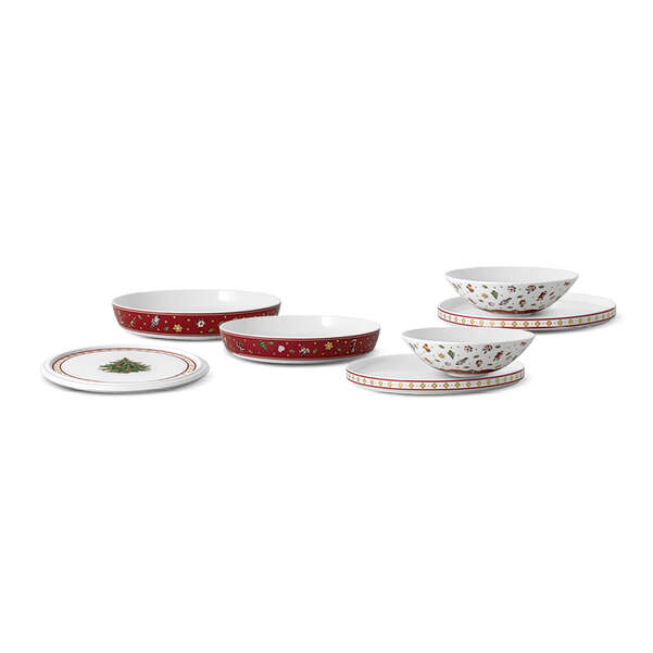 Toy's Delight Dinnerware set / 7 Pieces